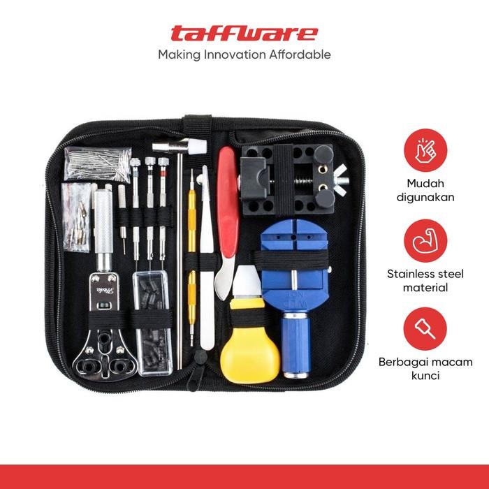 Ingco Power - Taffsport Peralatan Reparasi Jam Tangan Watch Repair Tool Kit Set