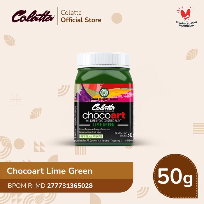 

Colatta Chocoart Lime Green - Pewarna Makanan 50g