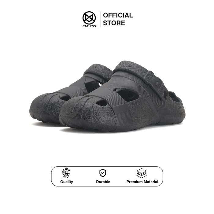 Sepatu Sandal Clog Runner Unisex Pria Wanita Karet Jelly Sepatu Sandal Pria Karet Sporty Ringan Anti