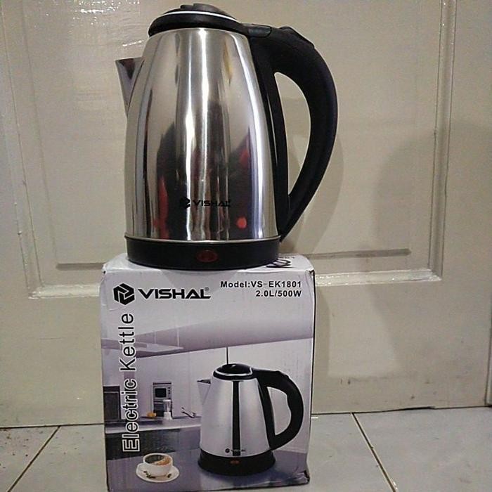Kettle Electric / Pemanas Air / Teko Listrik Vishal Vs-Ek 1801 - 1,8 L