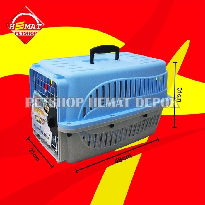 PET CARGO travel Kennel Box kandang murah kucing