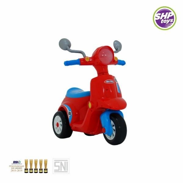 Mainan Motoran Scoopy Anak Ride On Mini Bike Shp-691