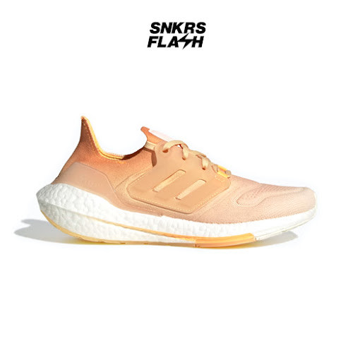 ADIDAS ULTRABOOST 22 FLASH ORANGE Sepatu Lari Wanita - GX8018 - Size 38.7