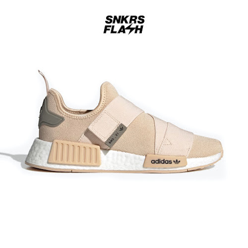 ADIDAS NMD_R1 W STRAP HALO BLUSH Sepatu Sneakers Wanita - GW9469 - Size 39.3