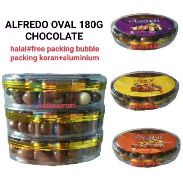 

(Promo )Afredo Chocolate Oval 180Gr