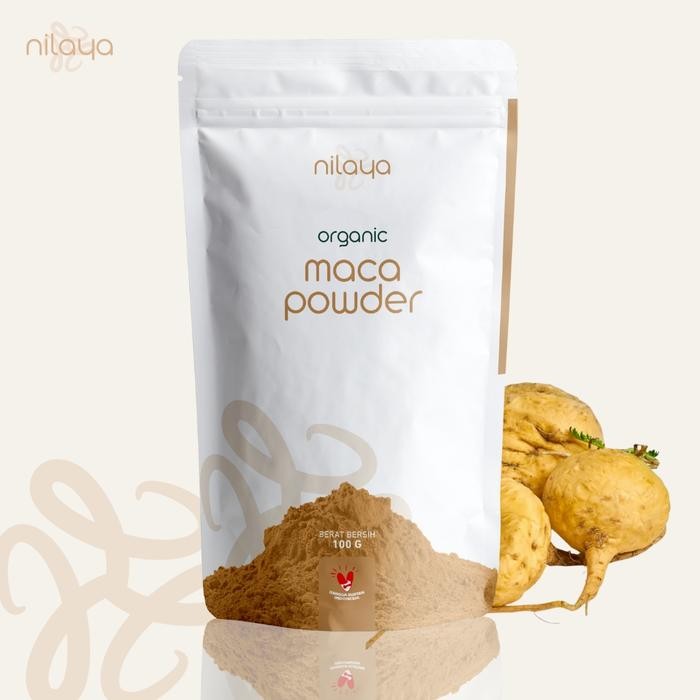 

Vanilla.storee Organic Maca powder 100 grams - Peruvian Ginseng - Energi & Stamina - Meningkatkan