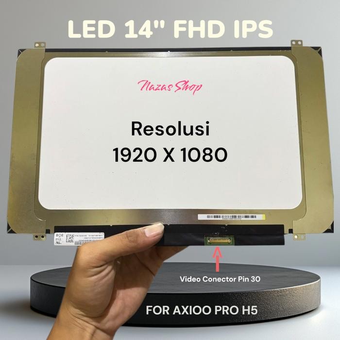 Layar Lcd Led Axioo Mybook Pro H5 14 Inch Fhd Ips 1920 X1080
