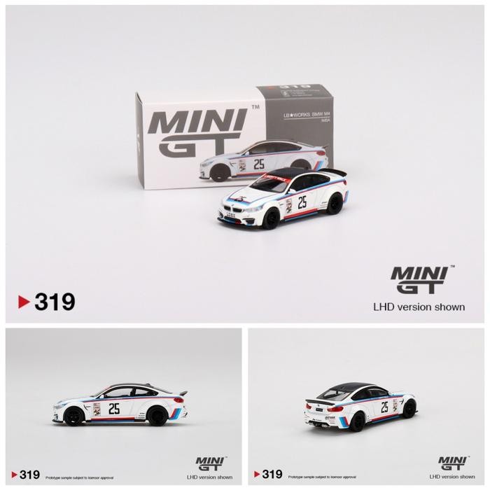 Minigt 319 Lb Works Bmw M4 Imsa Diecast Mobil Mgt Mini Gt