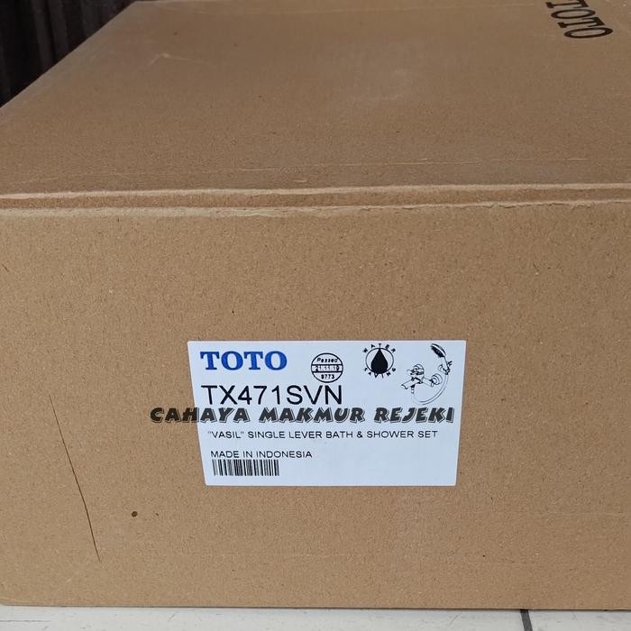 KRAN BATH TUB TOTO TX 471 SVN / KRAN BATH TUB + SHOWER TOTO TX471SVN