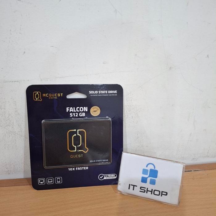 MCQUEST SSD SATA FALCON 512GB Surgabelanja
