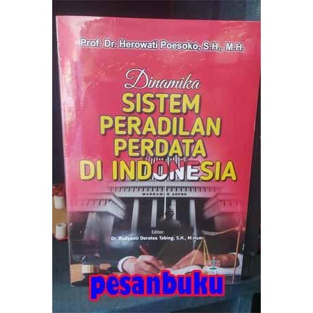 

SALE !!! BUKU DINAMIKA SISTEM PERADILAN PERDATA DI INDONESIA - RUDYANTI DOROTEA READYY