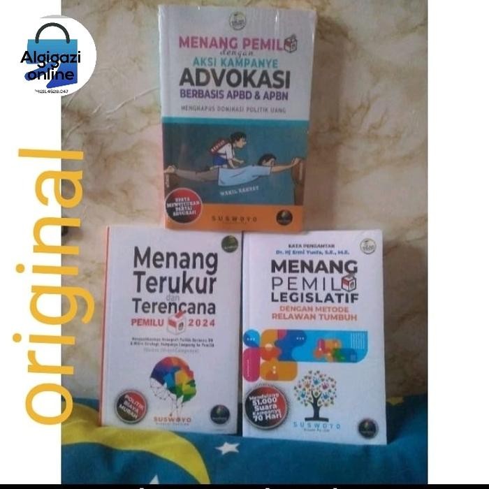 

SALE !!! PAKET BUKU MENANG PEMILU ORIGINAL READYY
