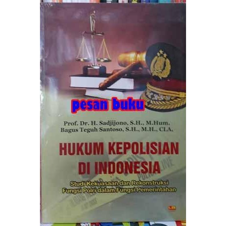 

SALE !!! BUKU HUKUM KEPOLISIAN DI INDONESIA - SADJIJONO READYY