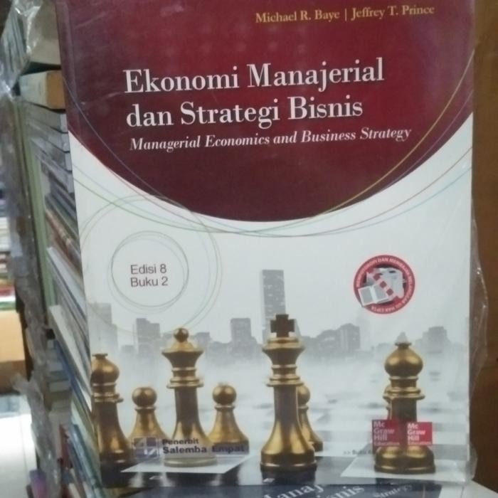 

SALE !!! ORI EKONOMI MANAJERIAL DAN STRATEGI BISNIS ED 8 BUKU 2- MICHAEL R BAYE READYY