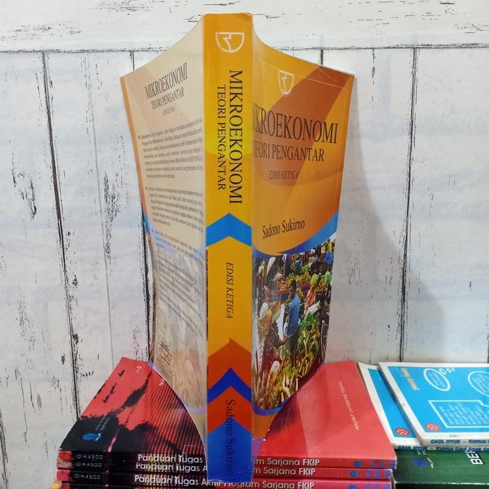 

SALE !!! ORI BUKU MIKROEKONOMI TEORI PENGANTAR EDISI KETIGA 3 BY SADONO SUKIRNO READYY