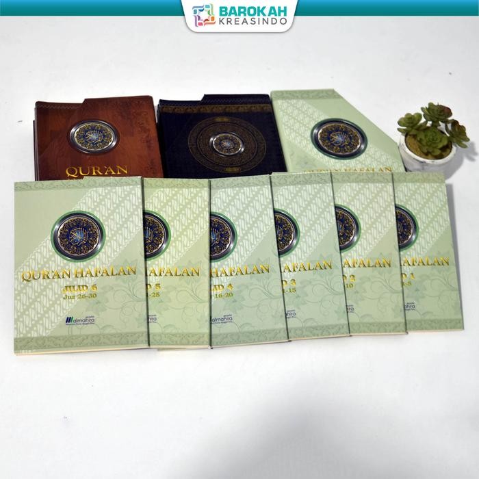 

SALE !!! AL QURAN HAFALAN BERJILID ISI 6 JILID 8X12CM MUSHAF ALQURAN HAPALAN KECIL SAKU PER 5 JUZ