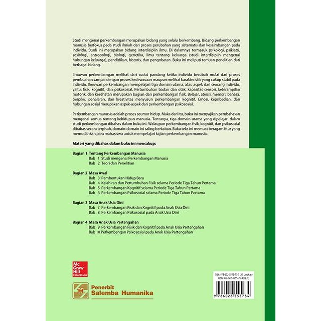 

SALE !!! MENYELAMI PERKEMBANGAN MANUSIA EDISI 12 BUKU 1-PAPALIA READYY