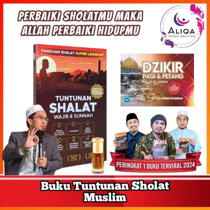 

SALE !!! BUKU TUNTUNAN SHOLAT USTADZ ADI HIDAYAT VIRAL READYY