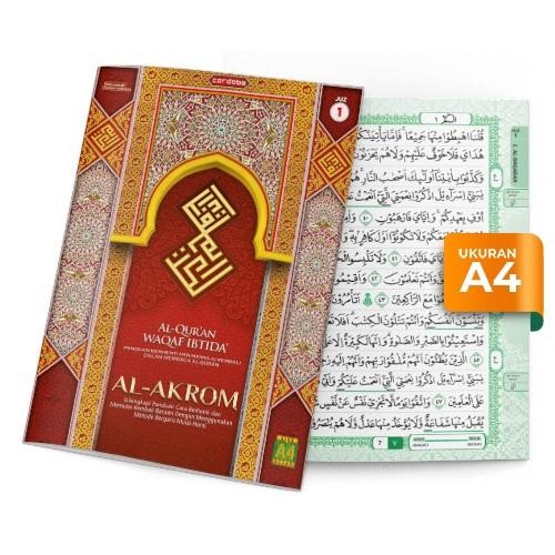 

SALE !!! TERBARU!!! AL-QUR'AN PERJUZ AL-AKROM A4 (BESAR) NON TERJEMAH I CORDOBA READYY