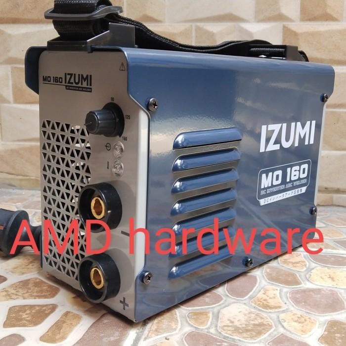 TERBARU IZUMI MO160 MESIN LAS WELDING INVERTER MACHINE MO MMA 160 AMPERE (1 PABRIK DGN DAIDEN