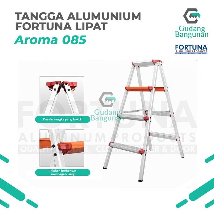TANGGA FORTUNA LIPAT AROMA TANGGA ALUMUNIUM *