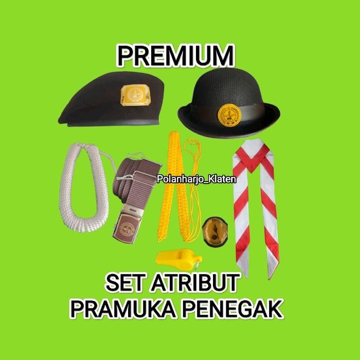 Set Att Pramuka Penegak / Set Att Pramuka SMA *