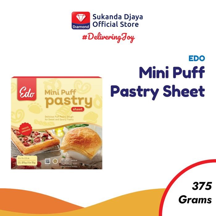 

Edo Mini Puff Pastry Sheet 375 Gr