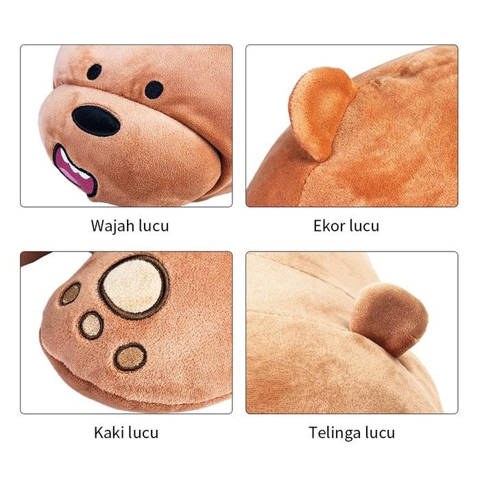 Miniso Boneka Lucu Boneka Bear Boneka Beruang Lucu Boneka Lucu Lembut 72Cm Boneka Besar Boneka Jumbo