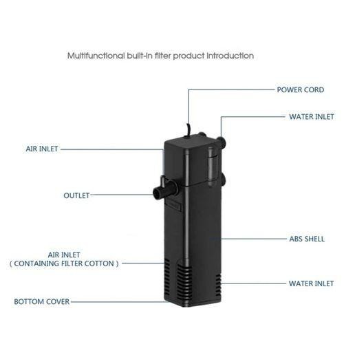Filter Aquarium Yp 1000L. Untuk Aquarium Mini. Pasti Ori