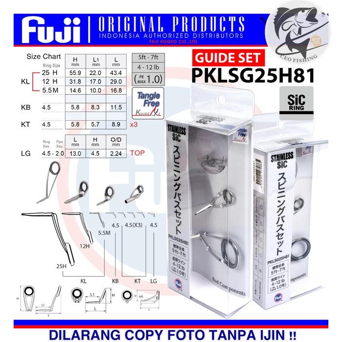Ring Fuji Sic Guide Set PKLSG25H81 Original