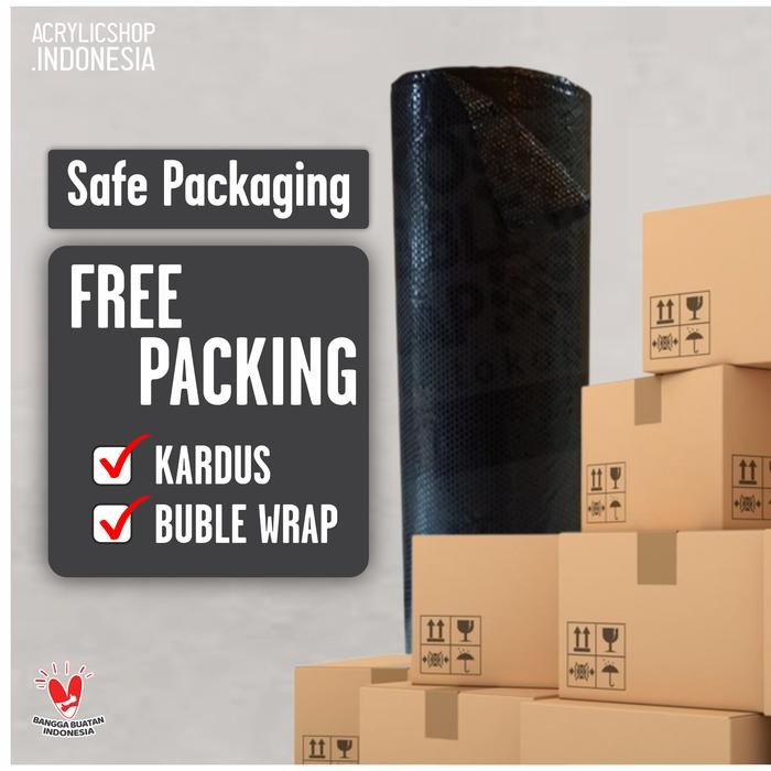 

Akrilik Tempat Brosur A3/Acrylic Tent Card Holder Stand 2Sisi A3 Typel