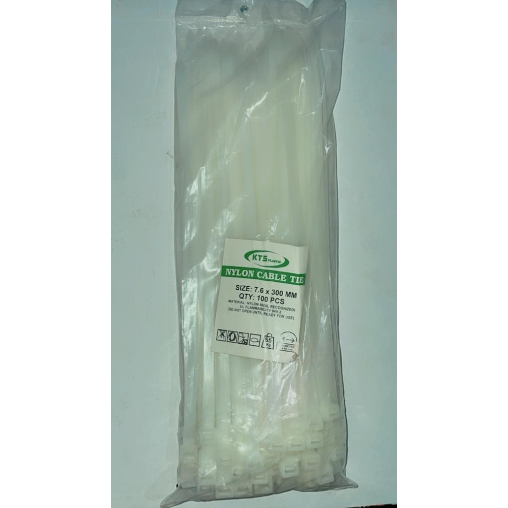

Kabel Ties 7.6 X 300 Mm (30 Cm) / Kabel Tis Tali Sabuk Pengikat