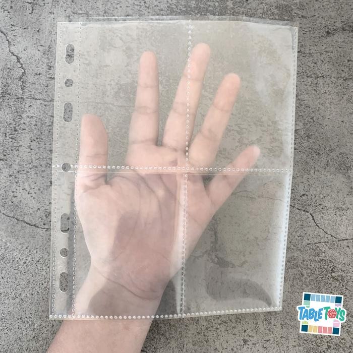 

Refill Binder A5 - Sultan Page 4 Pocket 7 Holes - Clear