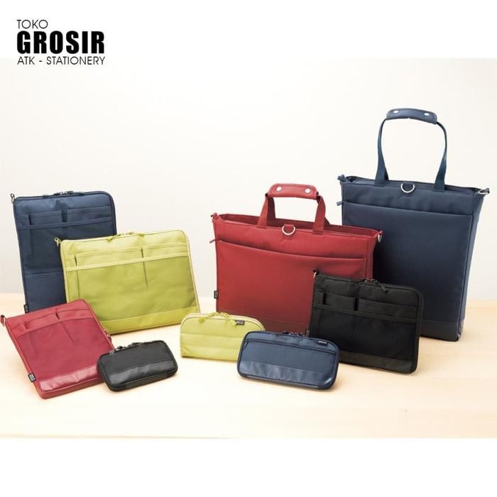 

Lihit Lab Smart Fit Actact Compact Pen Case Pouch Organizer A-7687