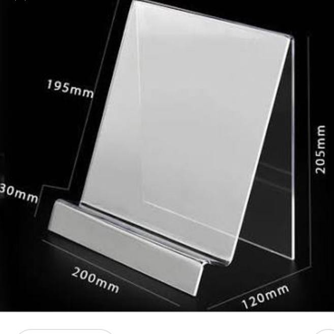 

Akrilik Rak Suvenir Buku Kertas Map Dokumen Folder Tempat