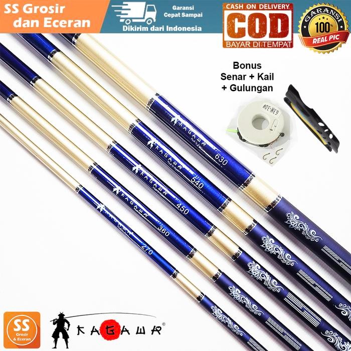 Exori Fishing - Joran Tegek Japan Gold Series Ruas Panjang 63Cm