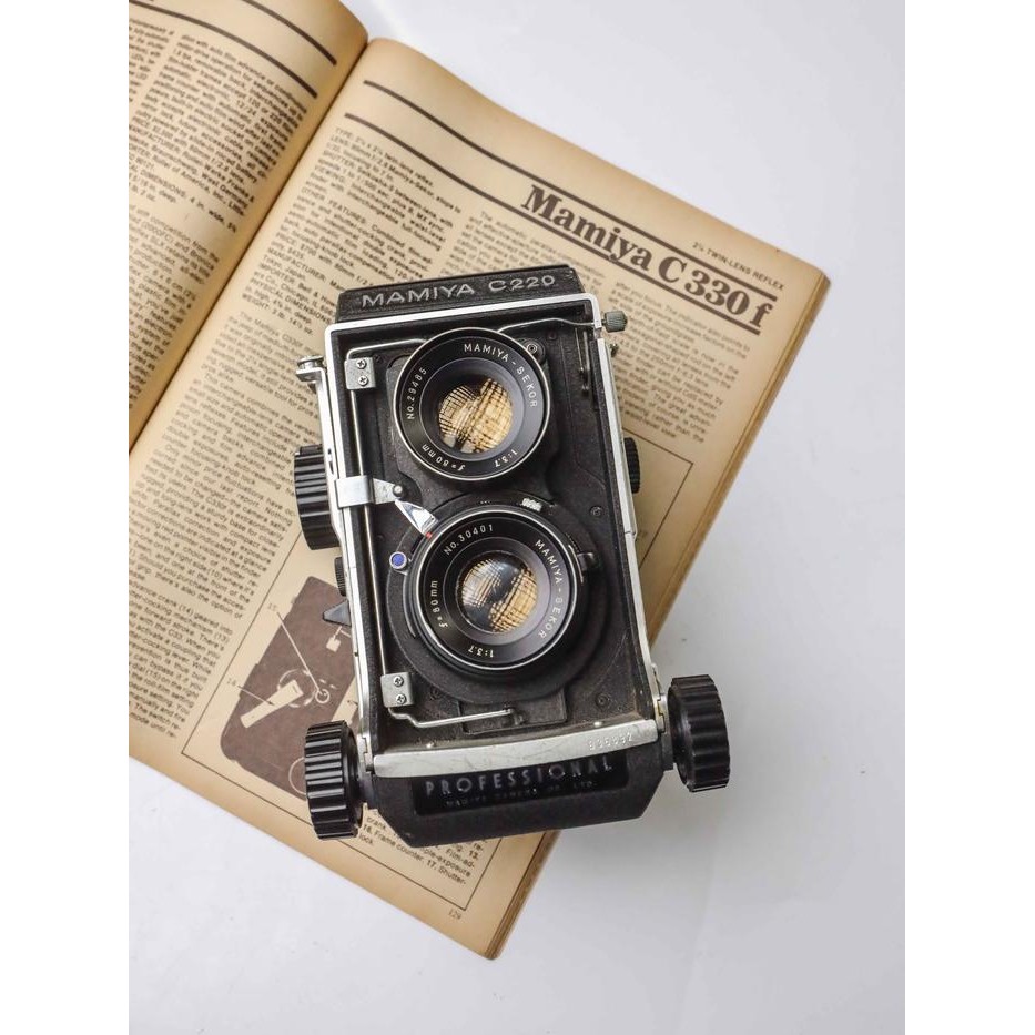 Jual Kamera Analog Tlr Mamiya C220 Super Mulus Normal 