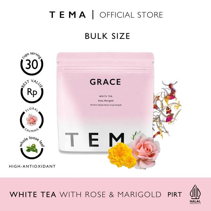 

TEMA Tea Loose Leaf Large Pouch - Grace / White Rose Tea