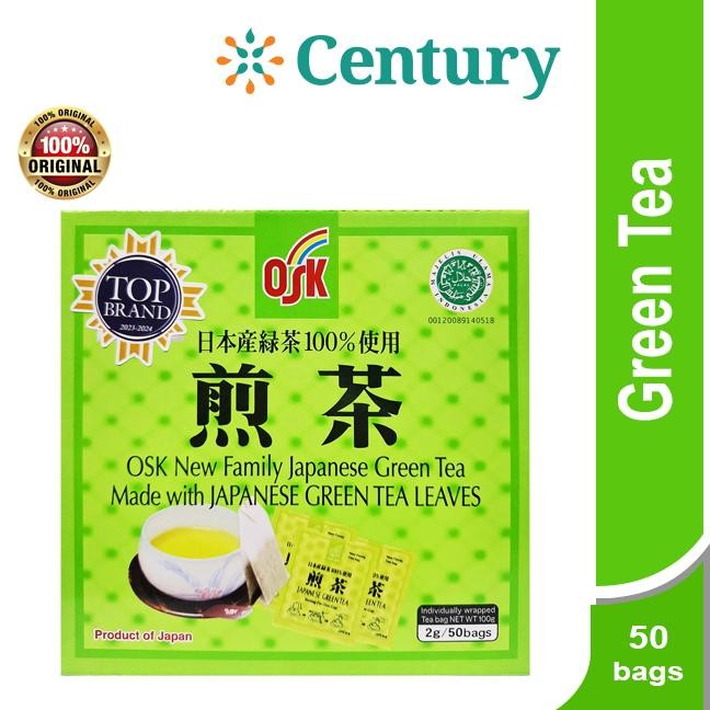

OSK TEH HIJAU CELUP GREEN TEA 50 SACHET / MINUMAN / TEH