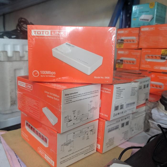 SWITCH HUB TOTOLINK 8 PORT