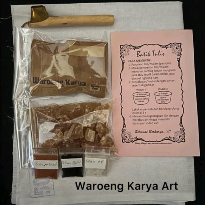 

Paket Batik Premium Kain Membatik Prakarya