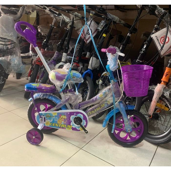 Sepeda Anak Perempuan 12 Inch Centrum Dorongan 2 - 5 Tahun