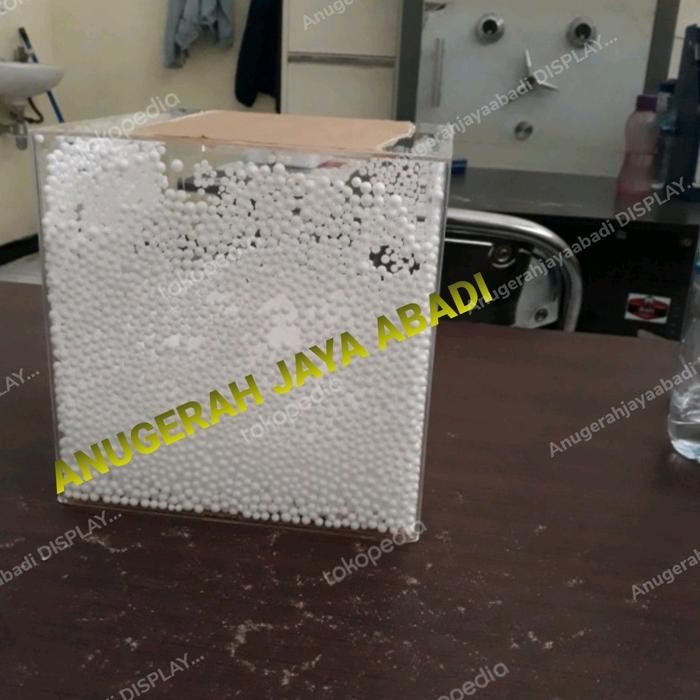 

Acrylic Box Lucky Dip/ Kotak Undian Acrilic+Butir Sterofoam 30X30X30Cm