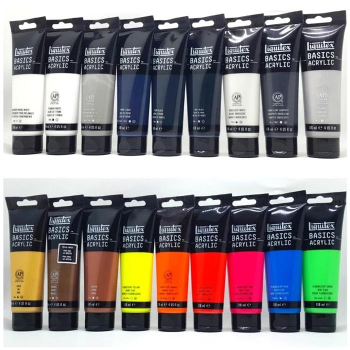 

Cat Akrilik Liquitex Basics Acrylic 118 Ml Cadmium Red Medium Hue