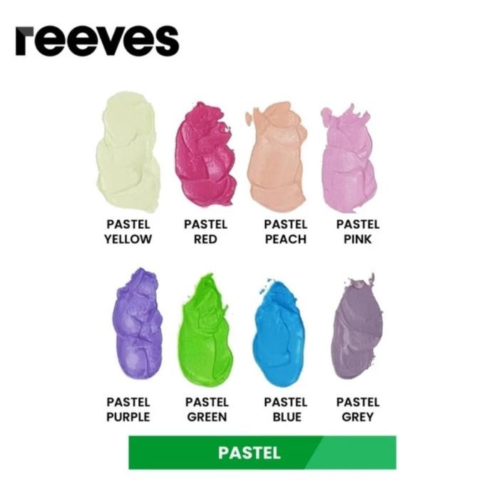 

Reeves Acrylic Pastel & Metallic Set 8X22Ml Cat Akrilik