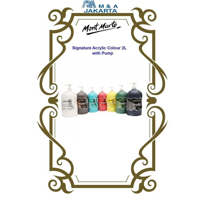 

Mont Marte Studio Akrilik Pompa 2 Liter