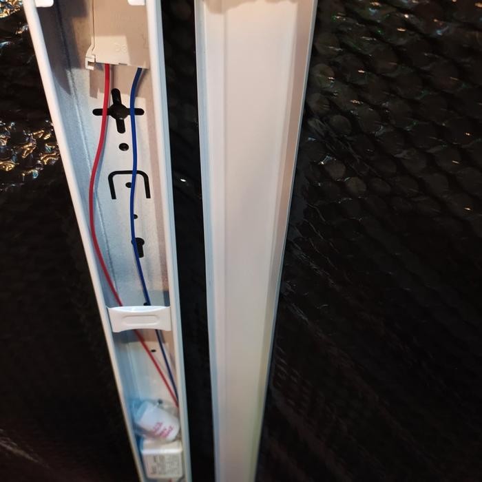 Kap Balok Lampu Tl 36Watt/40Watt + Fitting + Ballast Pasti Diskon