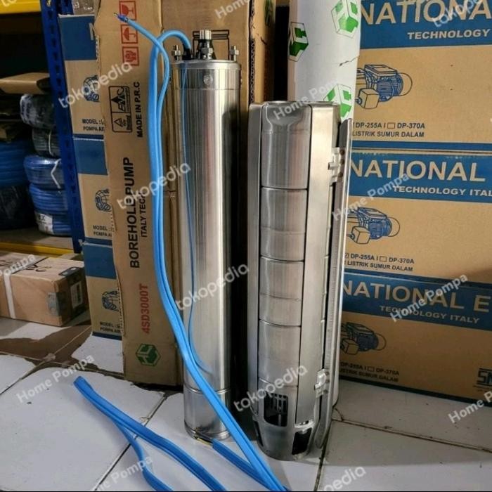 ready Pompa Satelit 4Hp 3Phase HCL Pompa Submersible HCL 6SP30/3