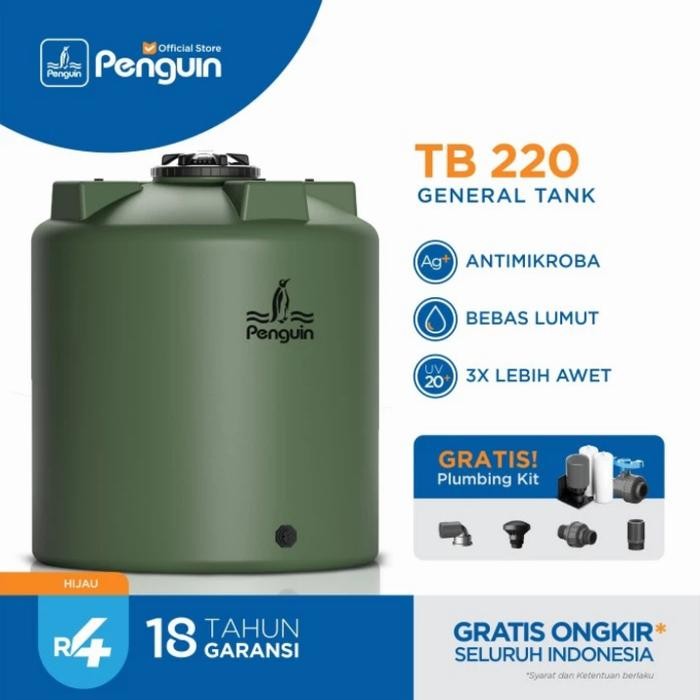 ready Penguin Tanki Toren Tandon Air TB 220 2500 liter