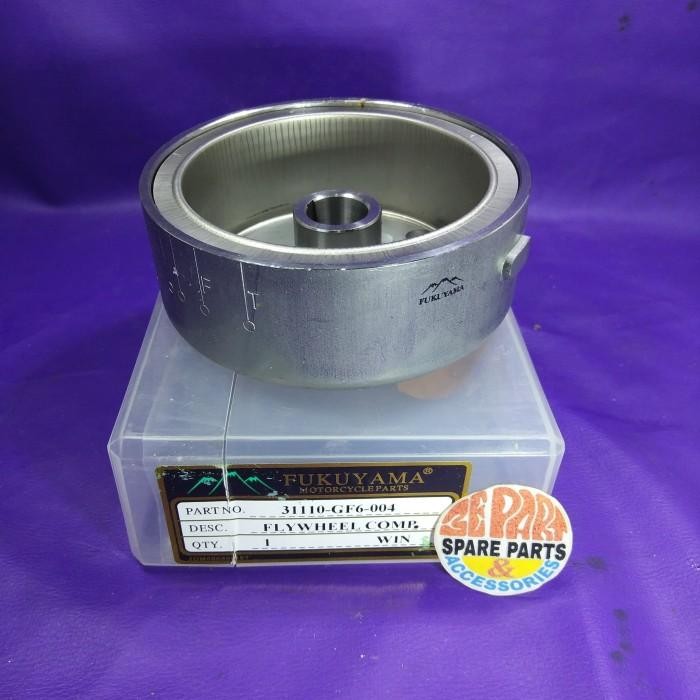 Magnit Win Fukuyama Limited Item Barang Langka Spare Part Motor Klasik